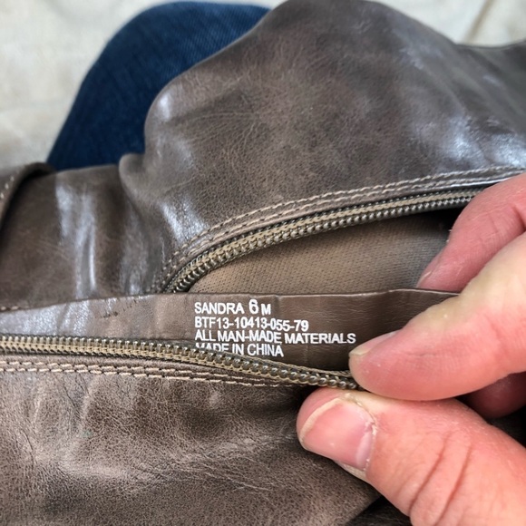 BareTraps Sandra Gray Riding Boot Sz 6M - Picture 7 of 7